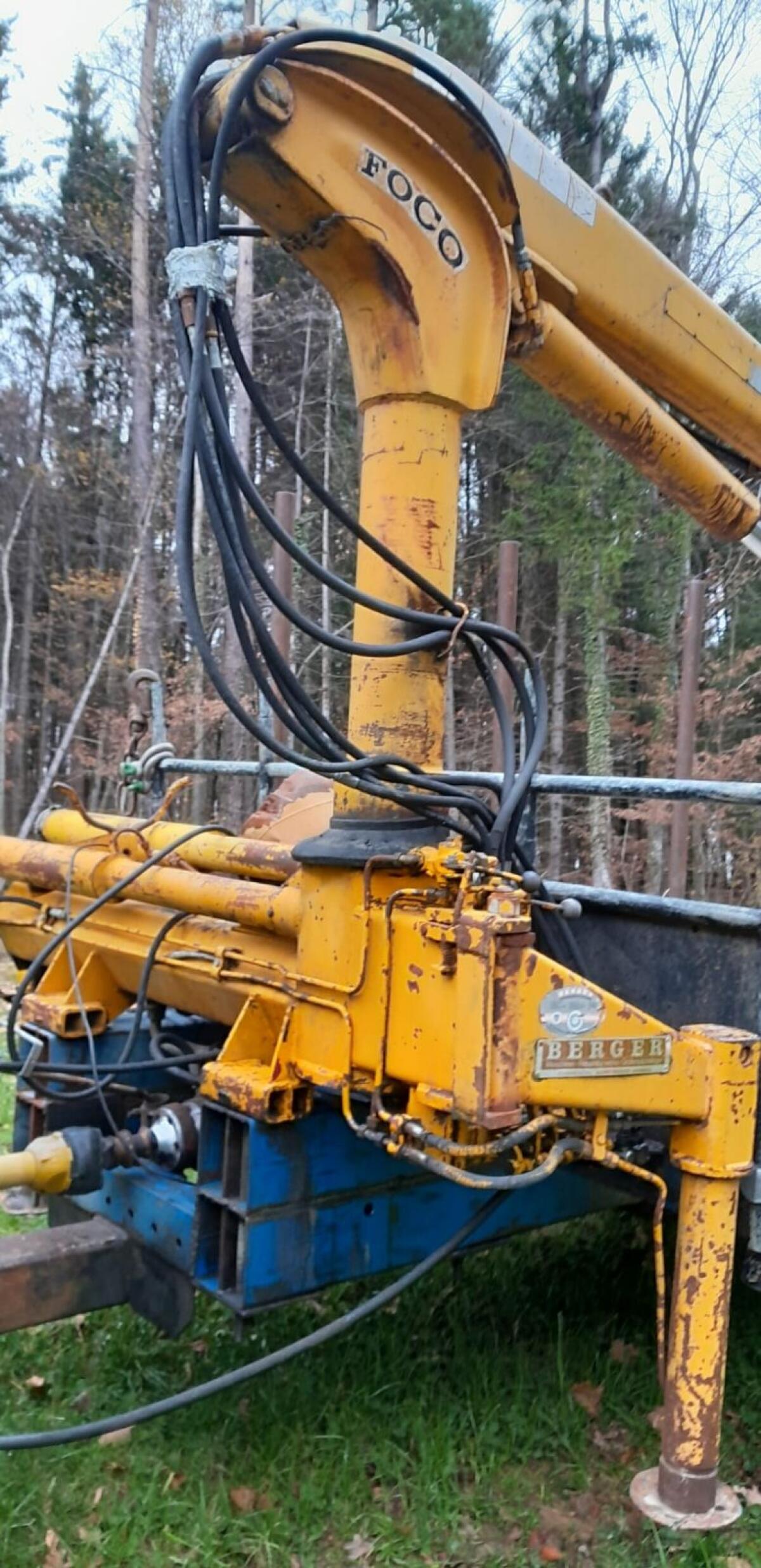 Kranwagen, Rückewagen, Holzwagen 3