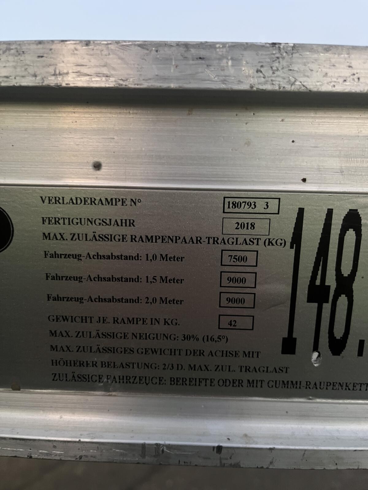 Verladerampen aus Aluminium 1