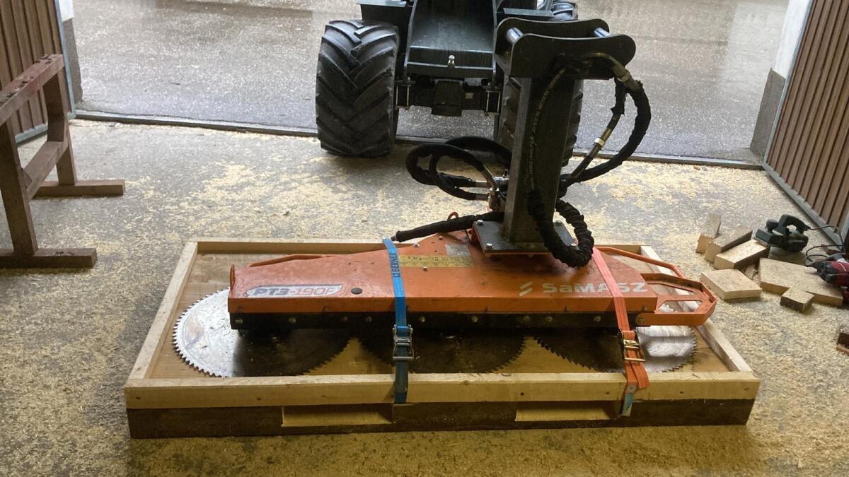 SAMASZ Astsäge für Bagger PT3-190F 1
