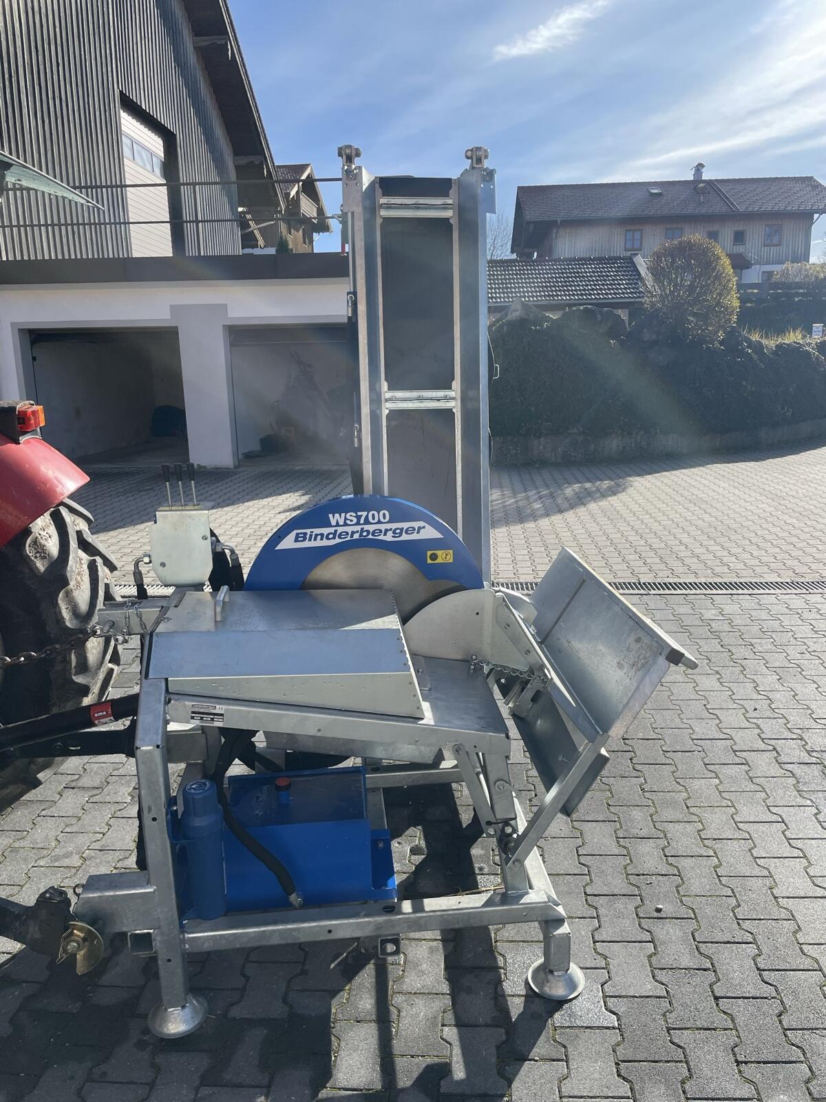 Wippkreissäge mit Förderband Binderberger WS700 2