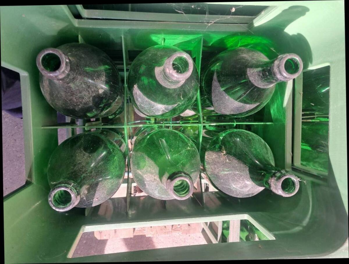 Weinflaschen, Doppler, 2 l, Kronenkork, Kisten 2