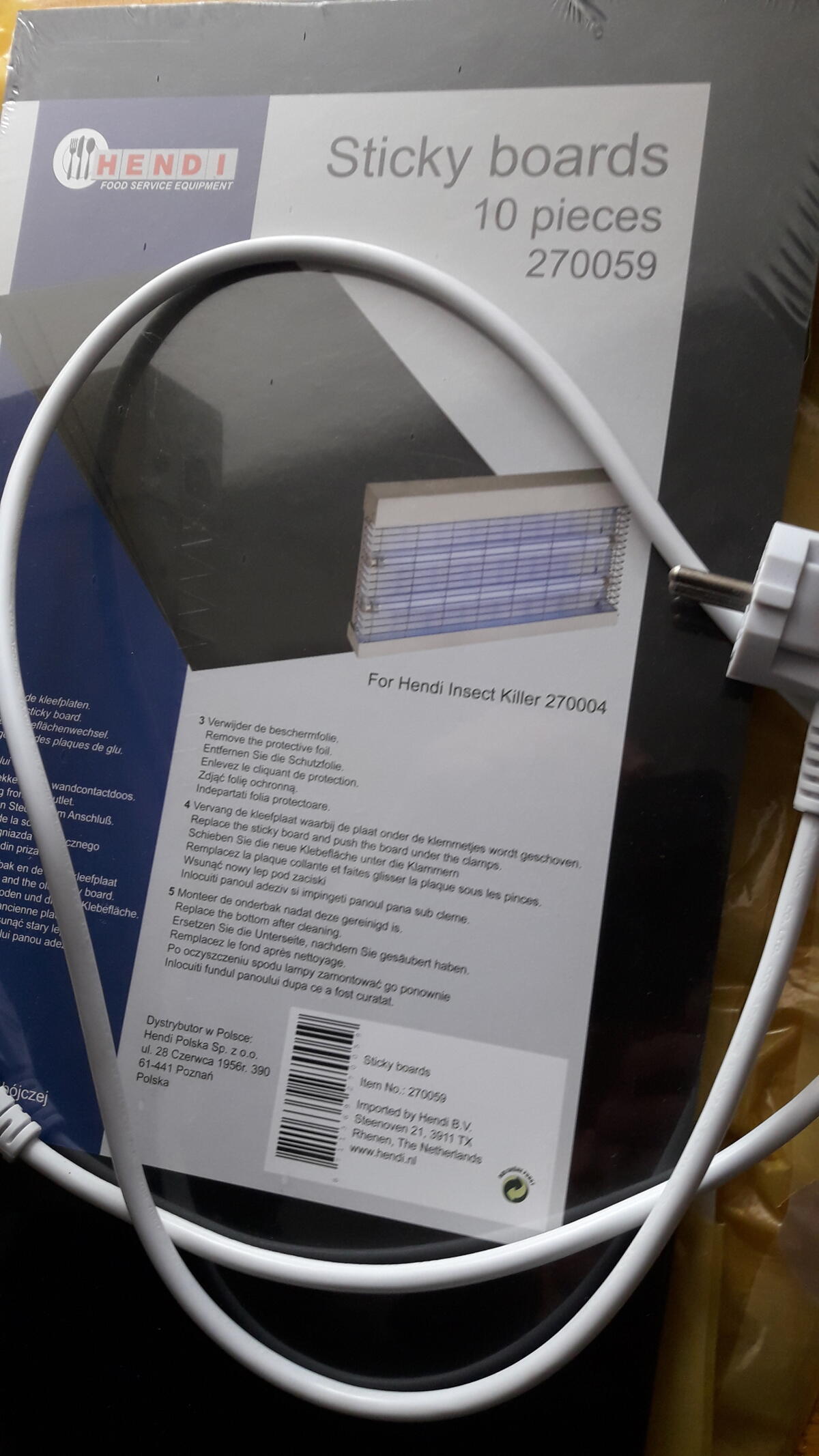 Fliegenvernichter für Verarbeitungsraum 3