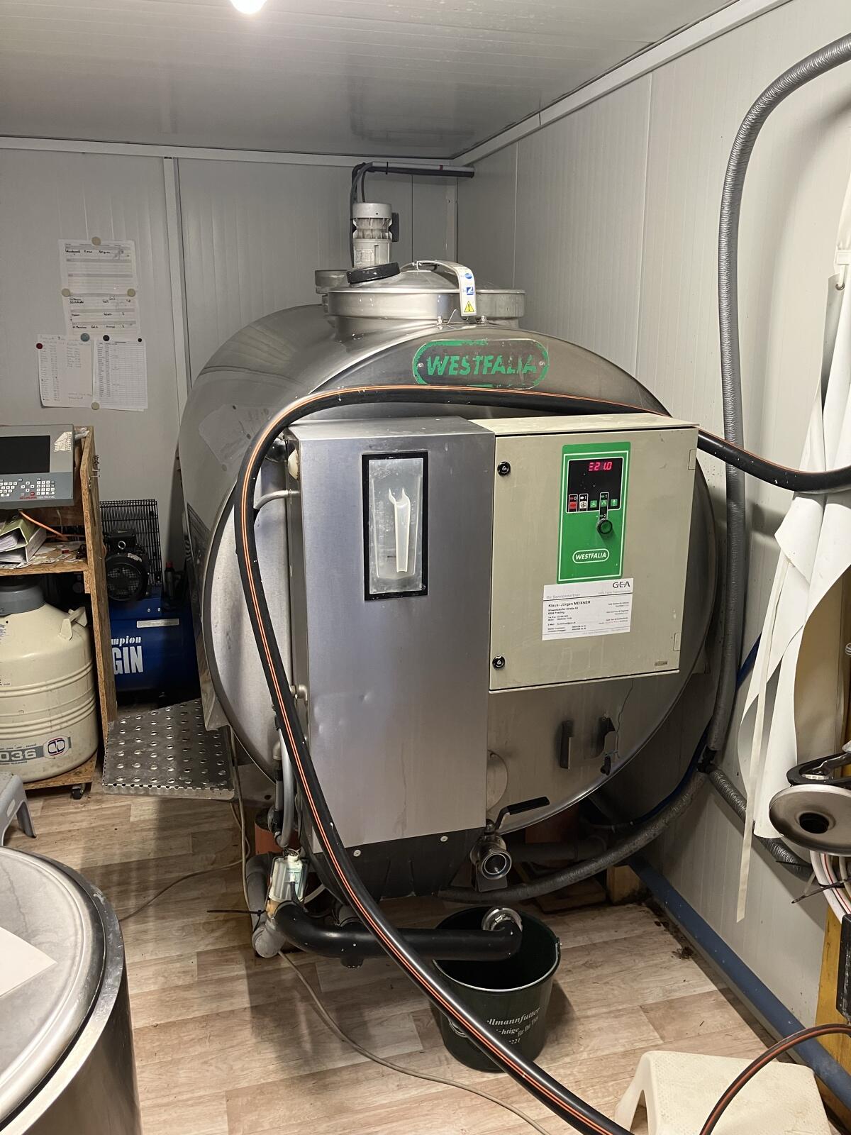 Milchtank Westfalia 1.800 l 3