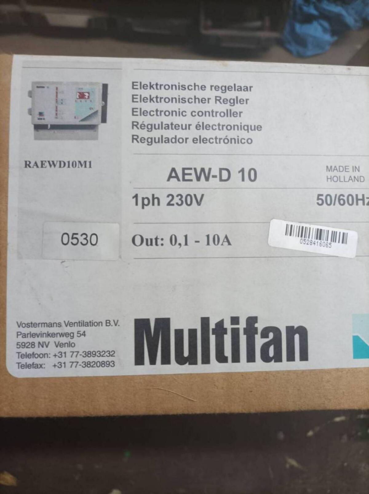 Multifan Lüftungsregler Steuerung 2