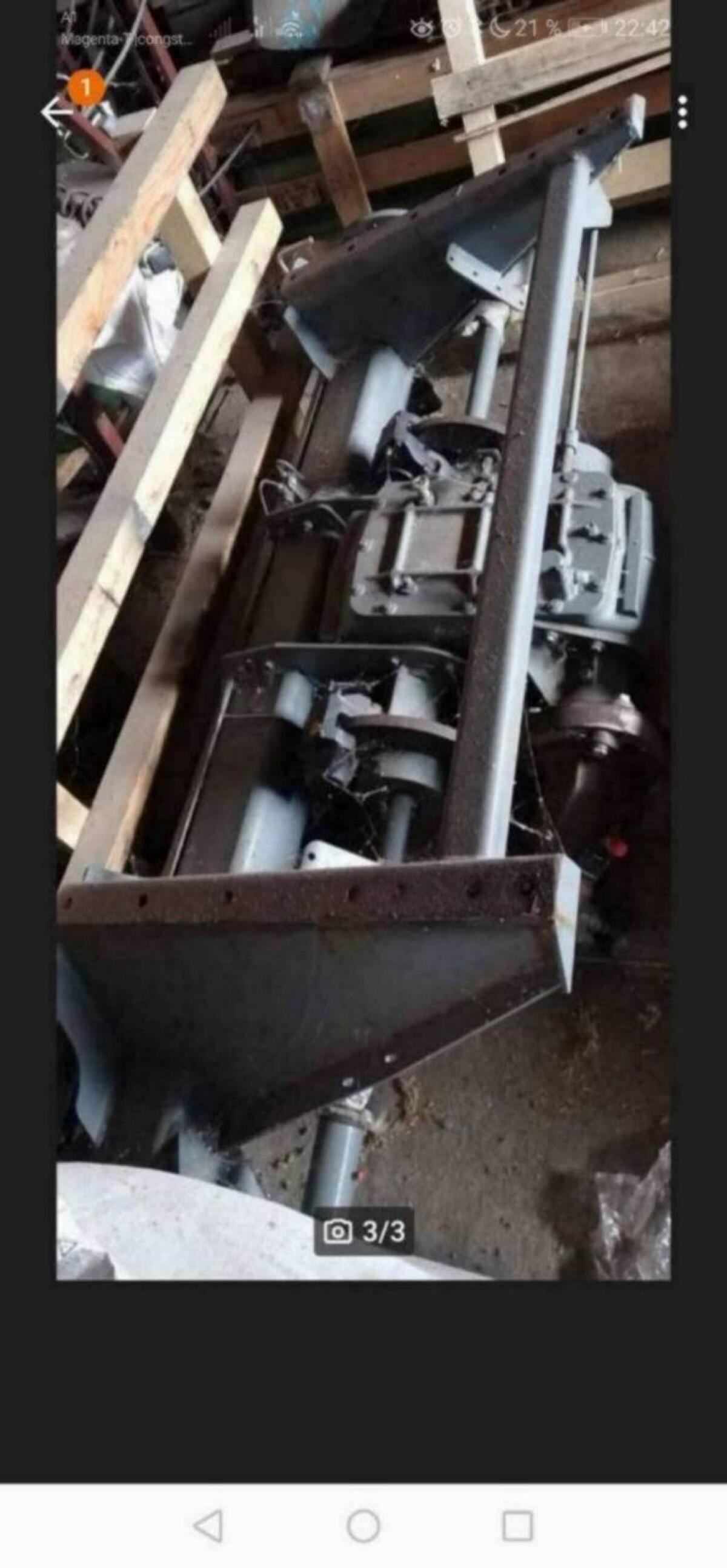 Vorderachse Sampo, John Deere W440, Claas Avero 1