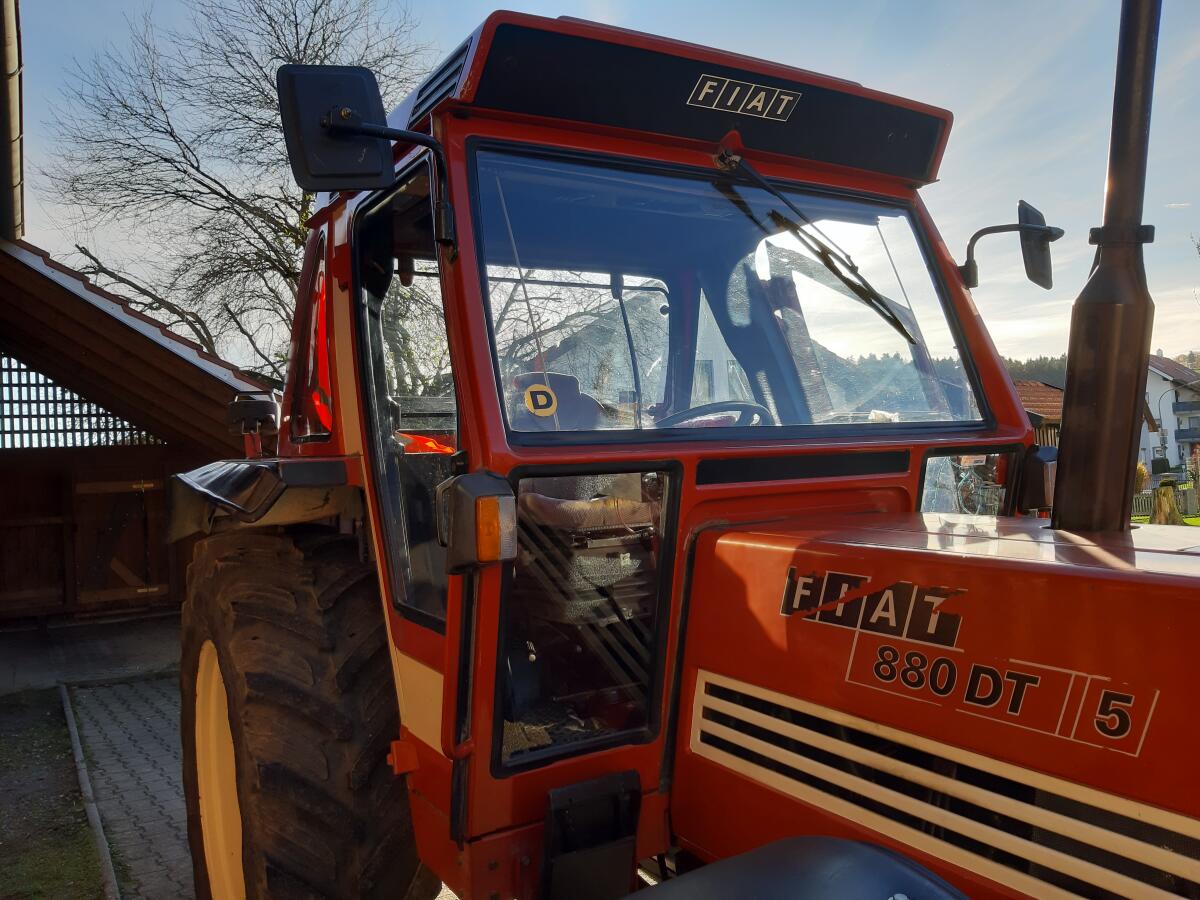 FIAT 880 DT 5 - 5-Zylinder - 88 PS - gepflegt, technisch TOP 3