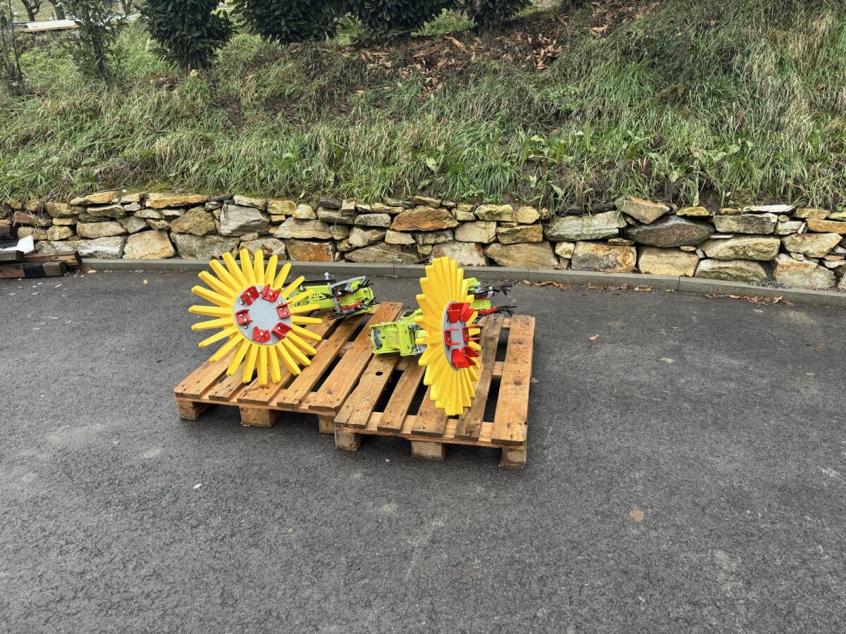 Rollfingerhacke Kombination Zwischenachs 1