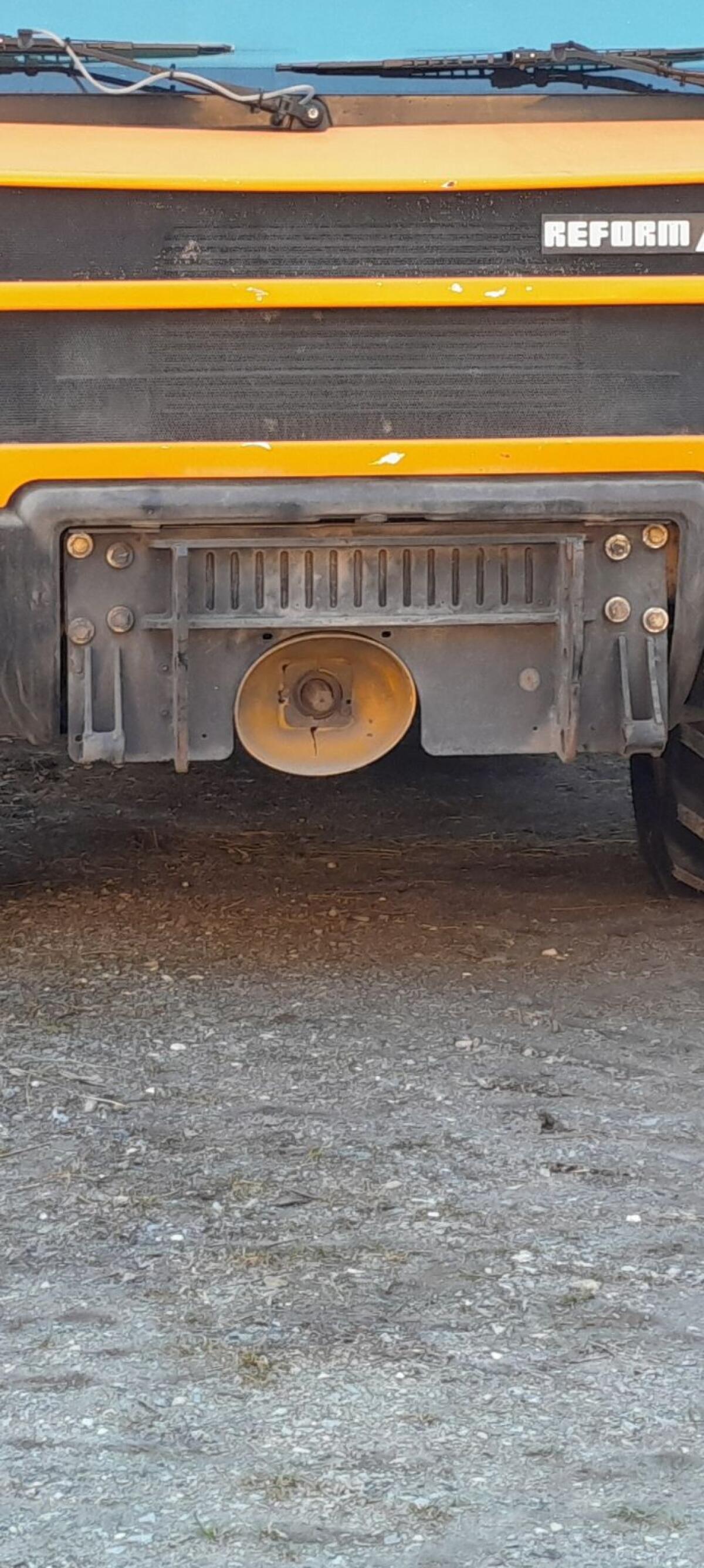 Zapfwellengetriebe und Kommunalplatte 1