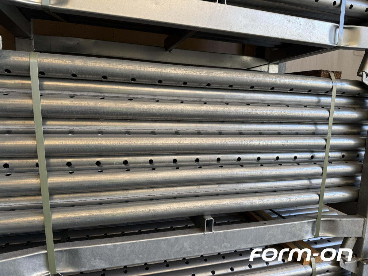 Galvanisierte Rohre 2,21 m, Made in Austria 2