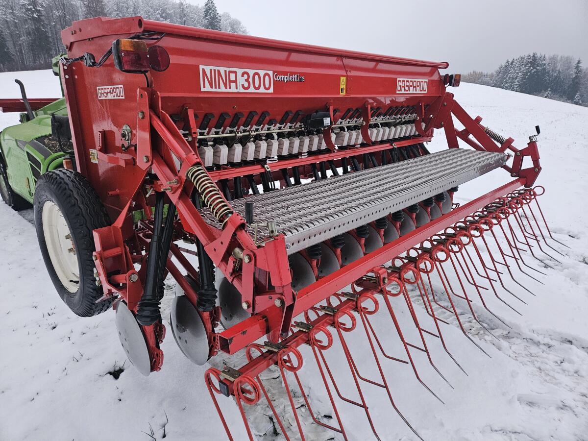 Gaspardo Nina 300 Doppelscheibenscharr 2