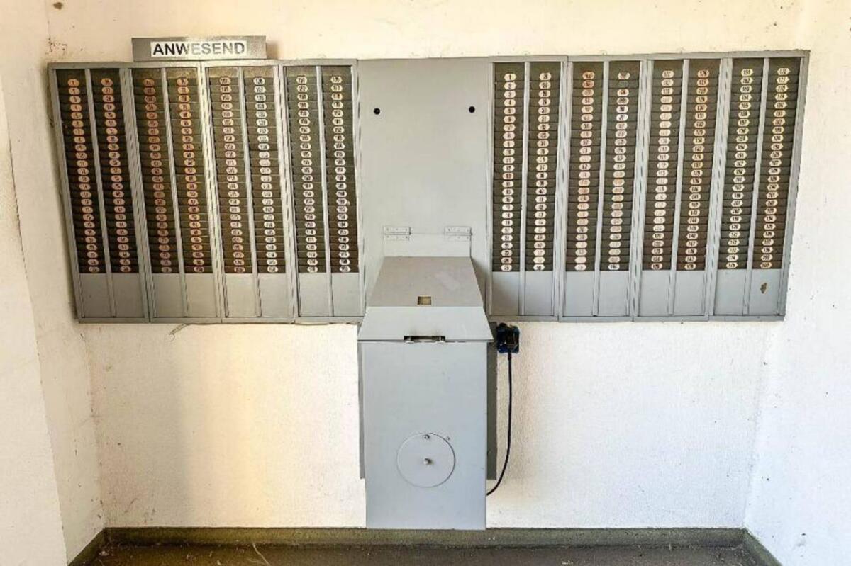 Stempeluhr von der Firma Regent 1