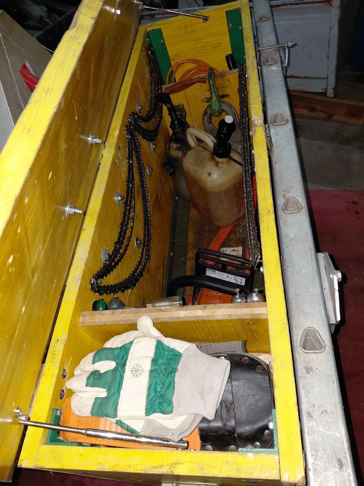 Kiste, Frontkiste, Forstkiste, Werkzeugkiste 3