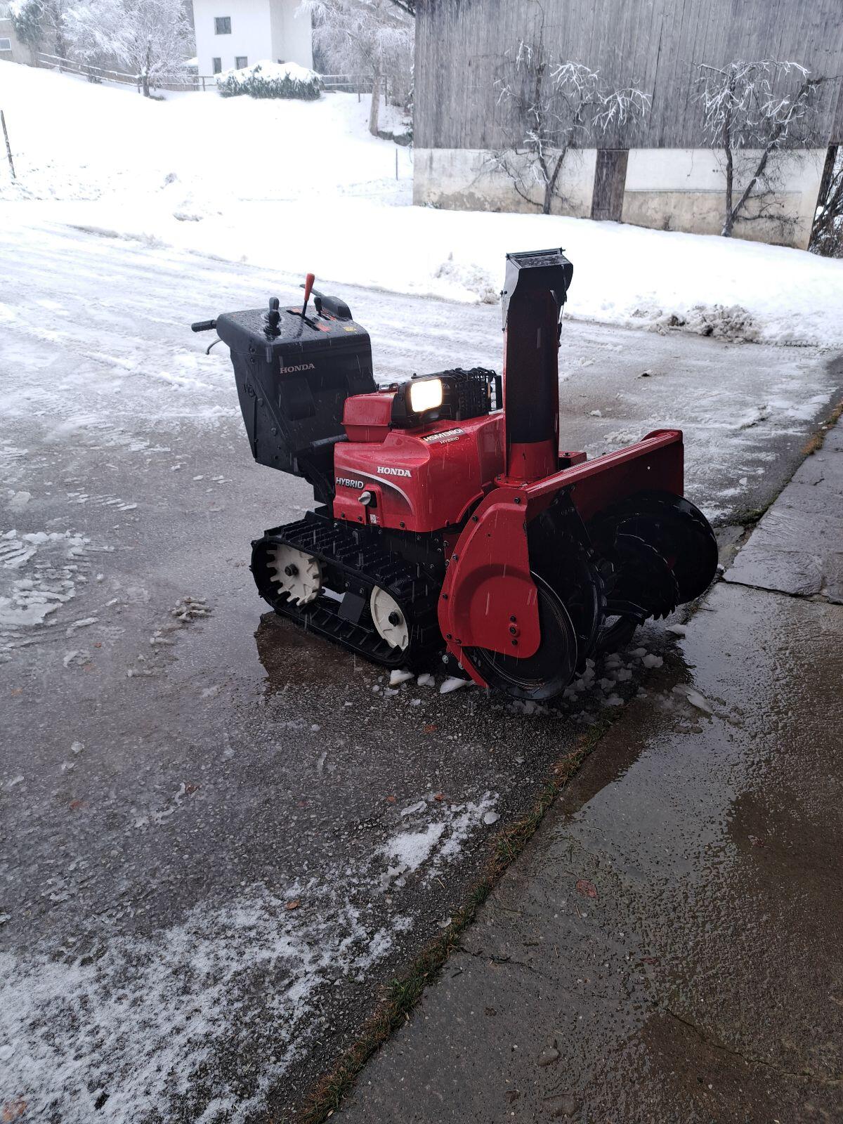 Schneefräse Honda HSM 1380i Hybrid 2