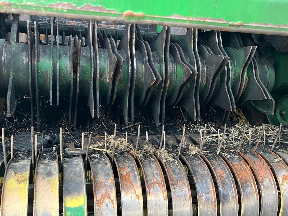 John Deere 582 Brandschaden 3