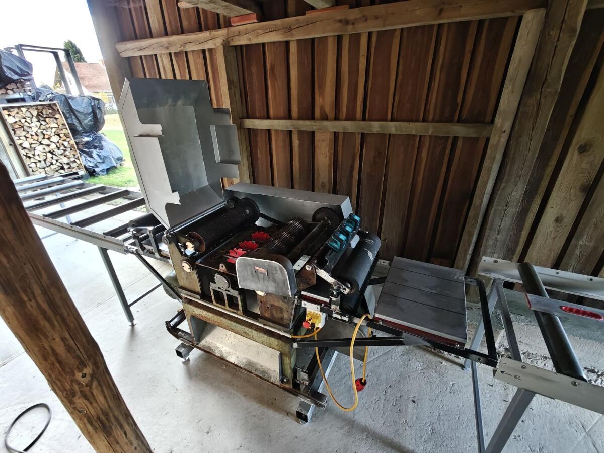 Vielblattsäge Doppelbesäumer Mehrblattsäge Besäumsäge 2