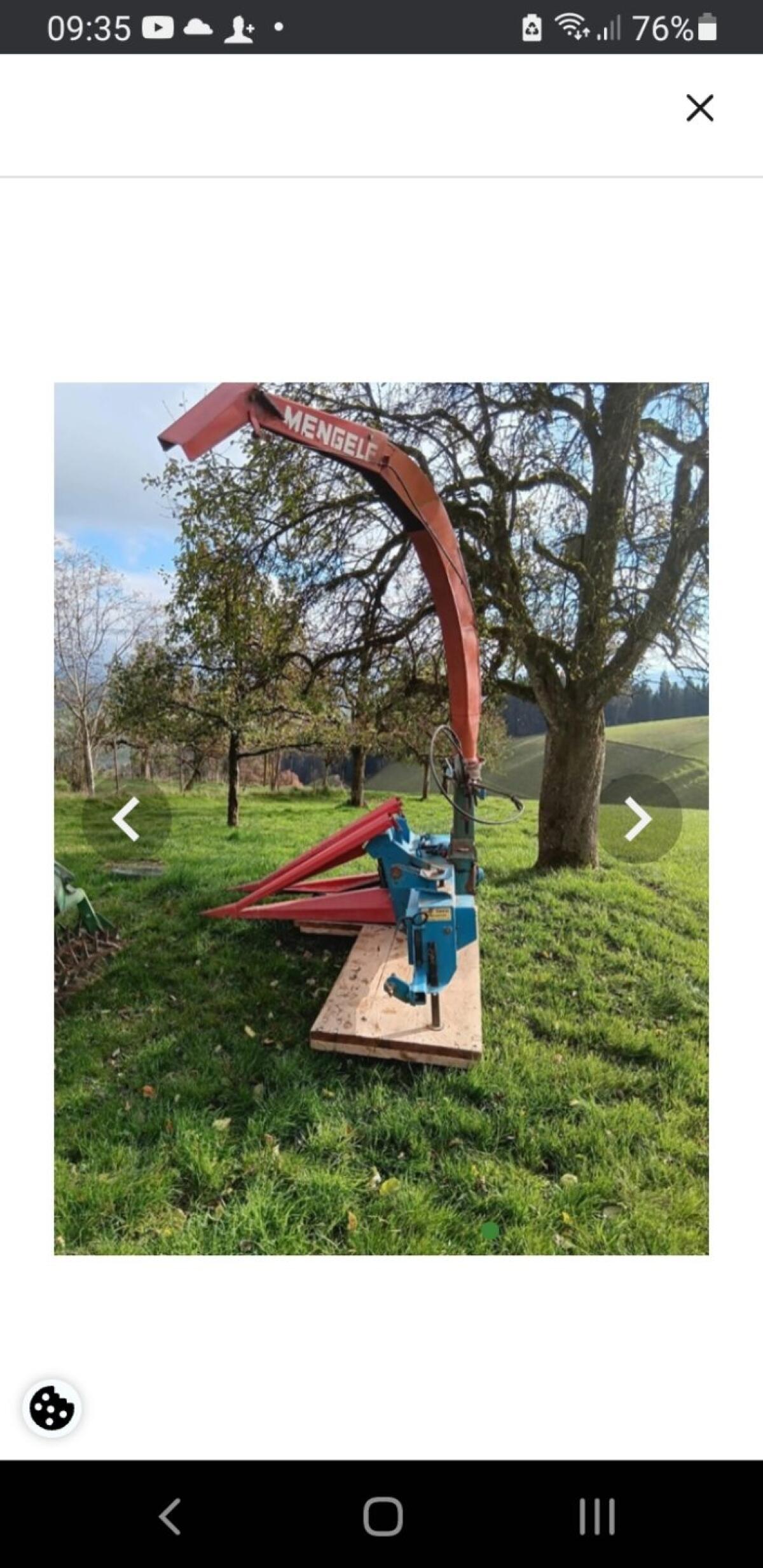 Feldhäcksler Mengele MB 200 1