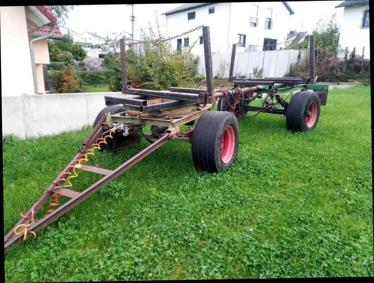 Rungenwagen, Holzanhänger, Langholzanhänger 1