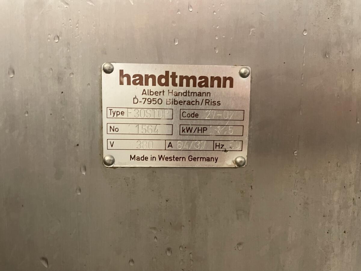 Handtmann 30 l Kolbenfüller 2
