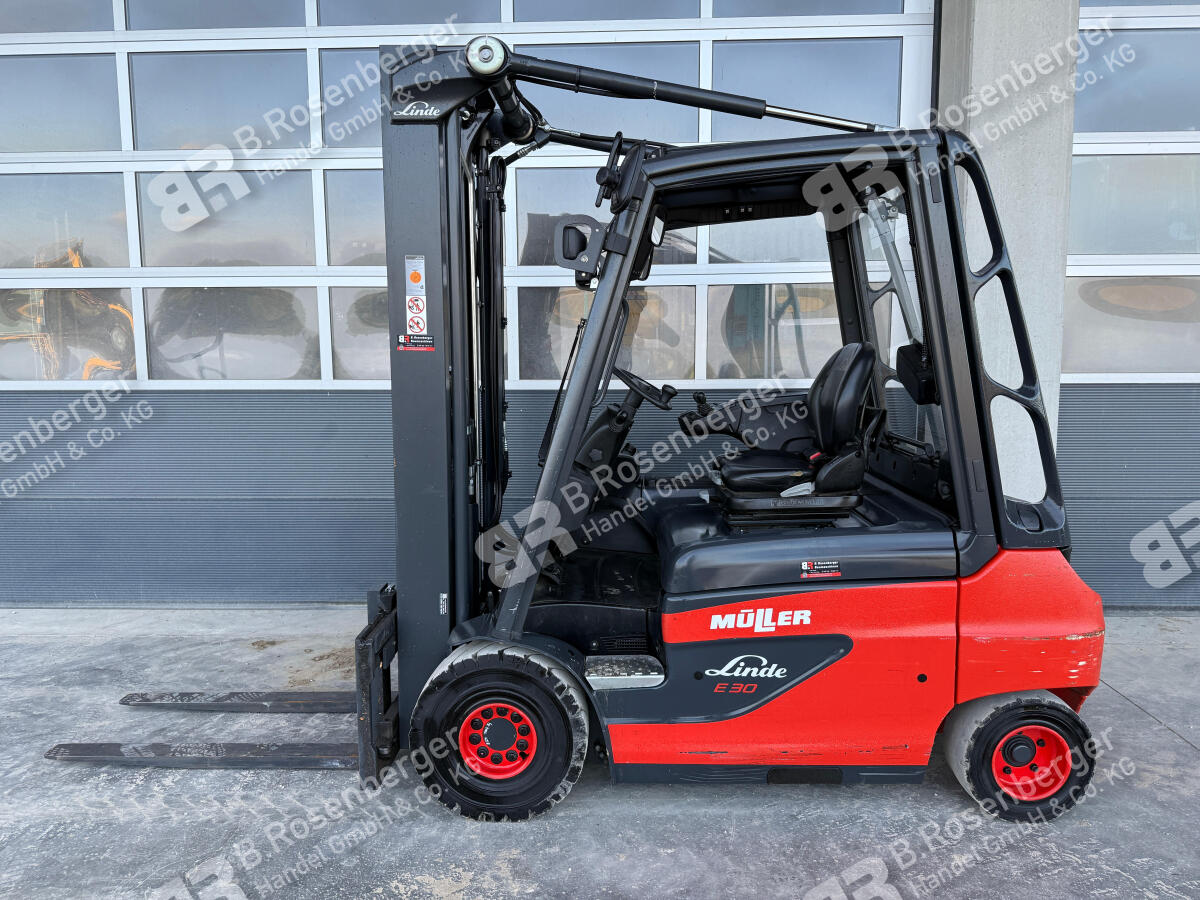 Linde E30 Stapler, Bj. 2020, nur 1.096 Bstd., Duplex, TOP ZUSTAND 2