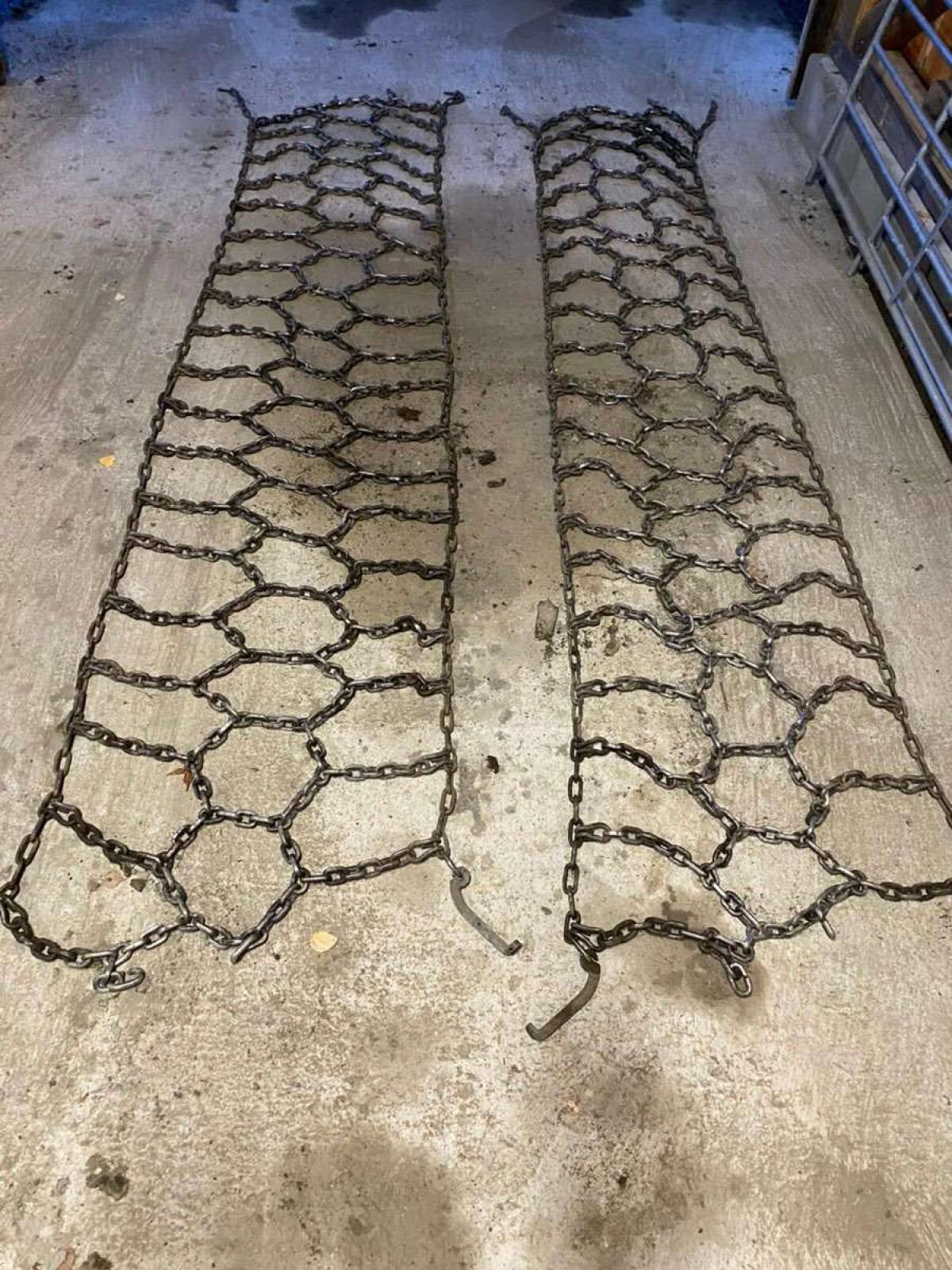 Schneeketten Gitternetz 1