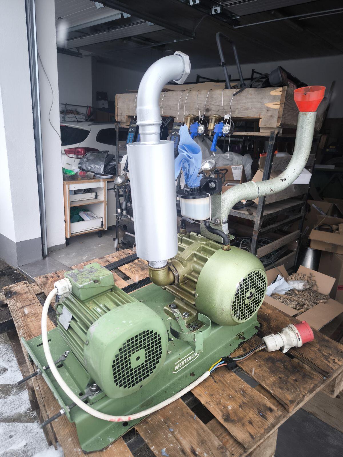 Westfalia Vakuumpumpe 800 l 1
