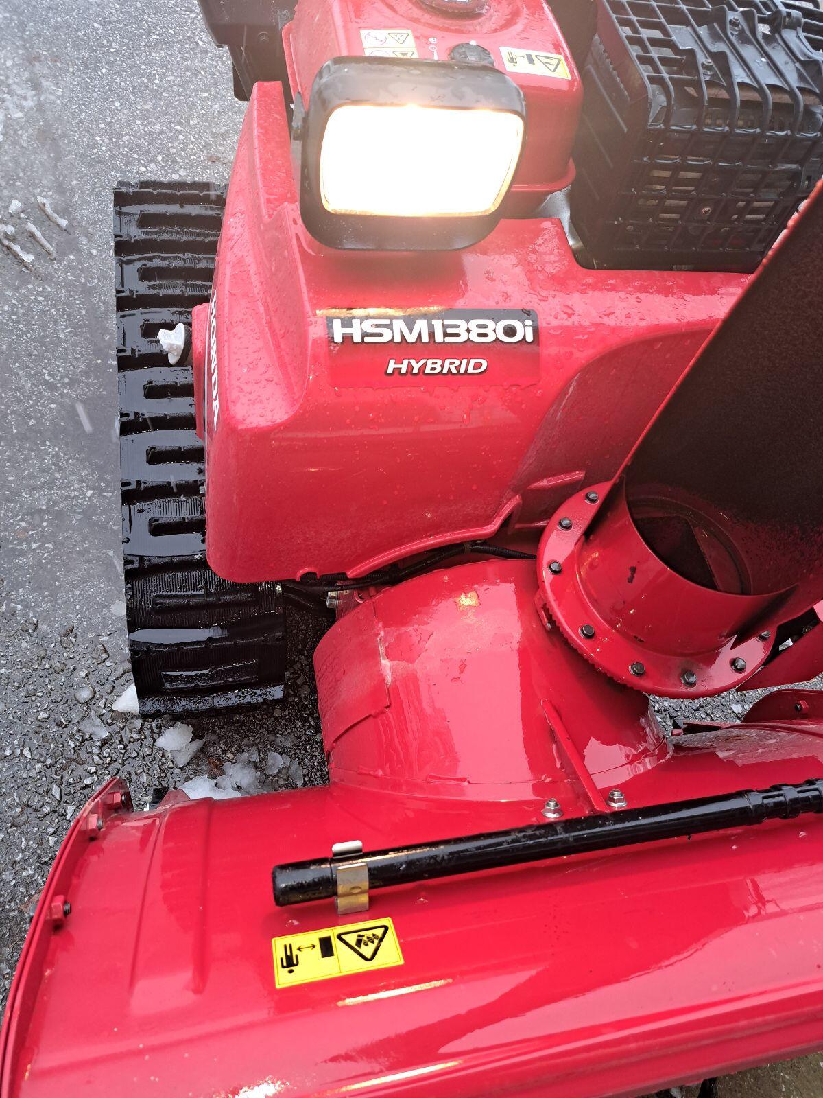 Schneefräse Honda HSM 1380i Hybrid 1