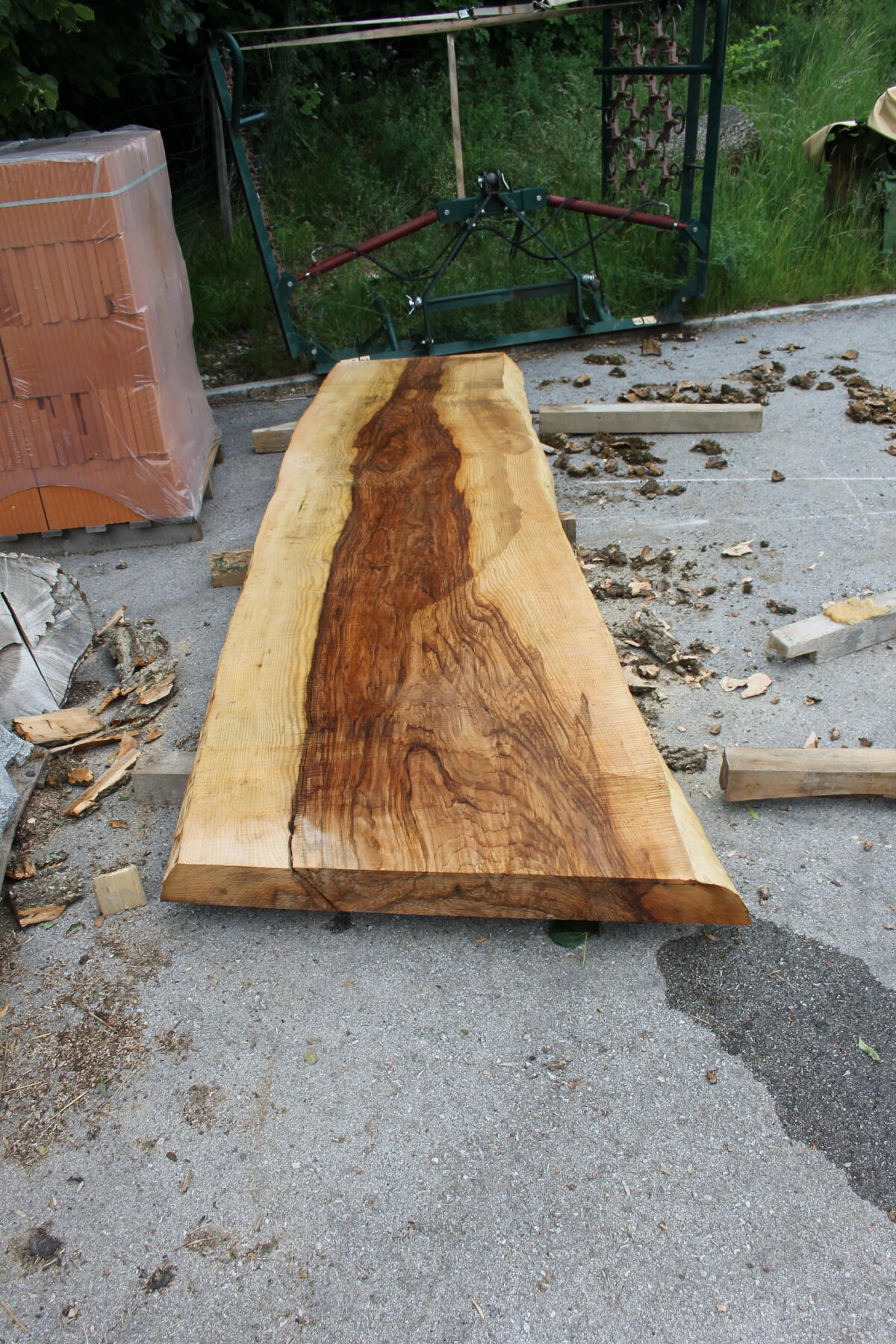 Eschenvollholzplatten 3