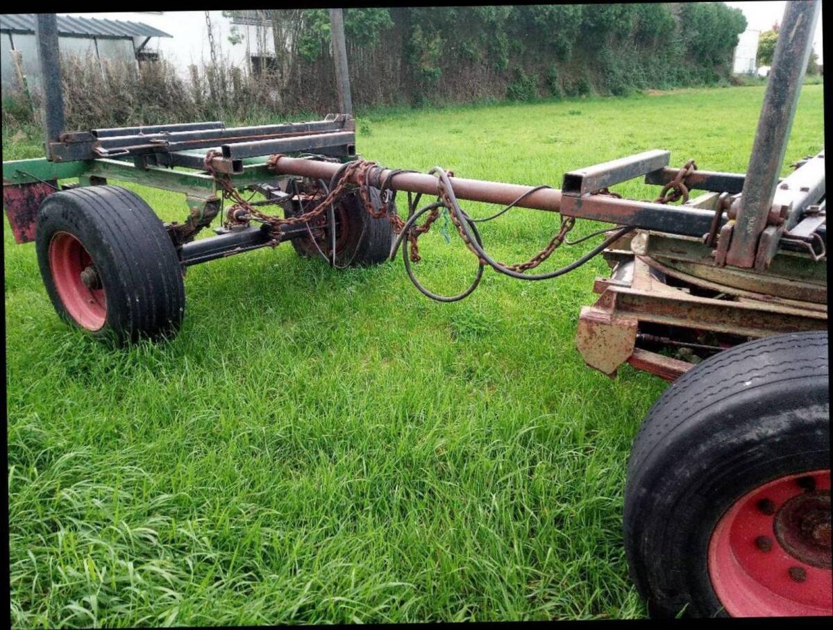 Rungenwagen, Holzanhänger, Langholzanhänger 3