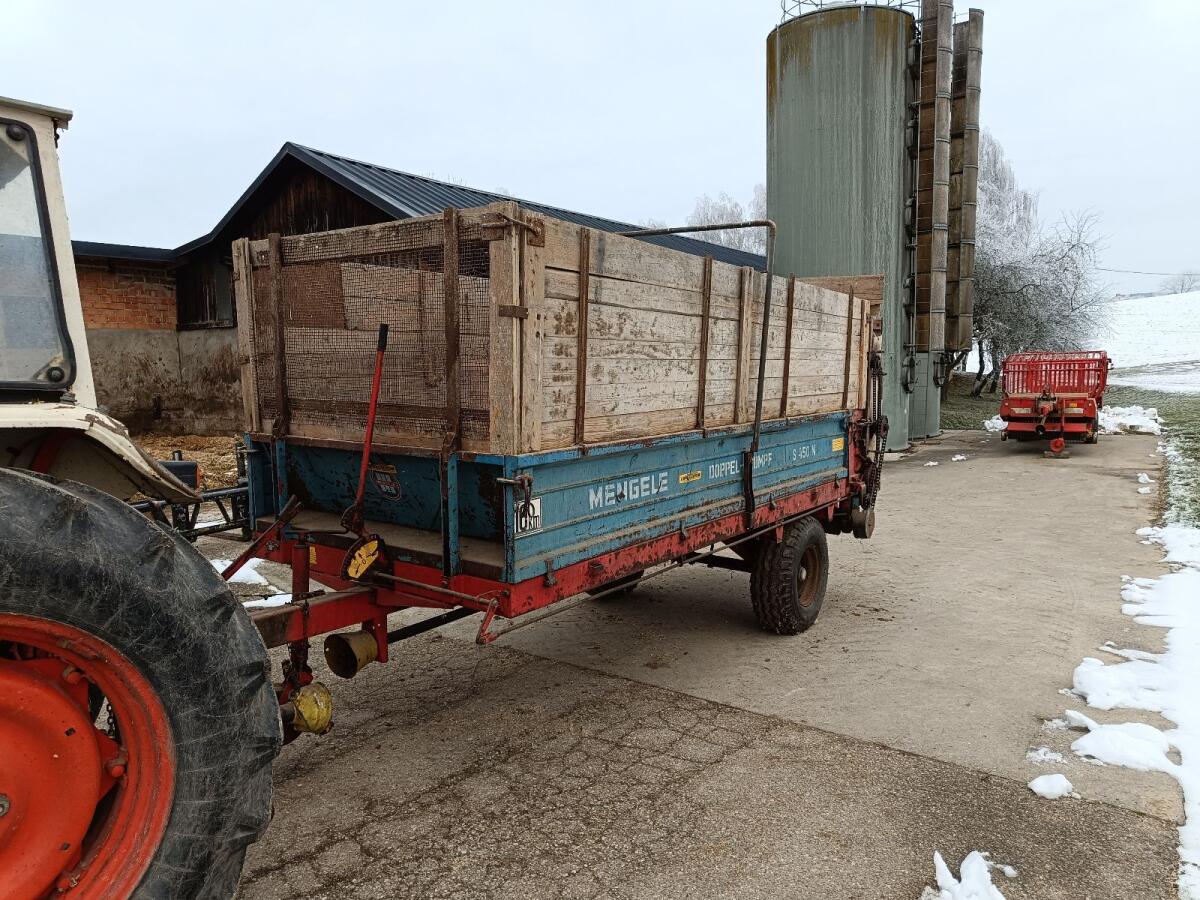 Häckselwagen Silierwagen Miststreuer Mengele S 450 N 2