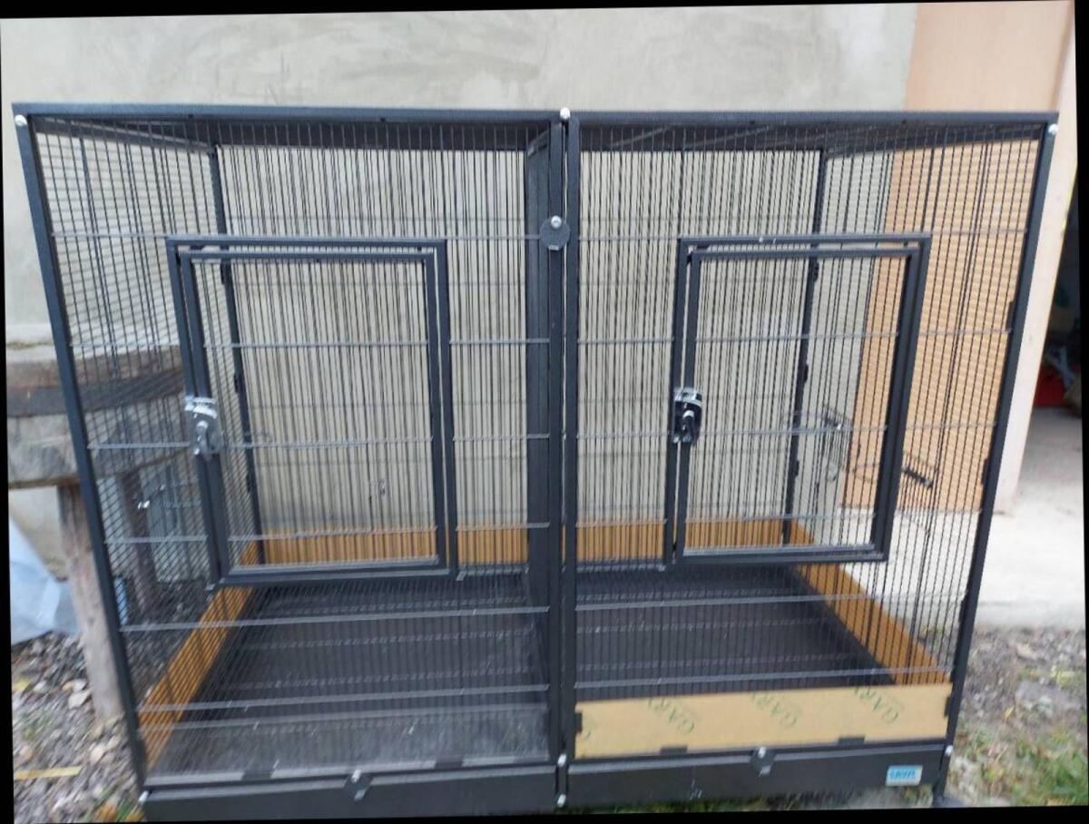 Vogelkäfig groß mit viel Zubehör 3