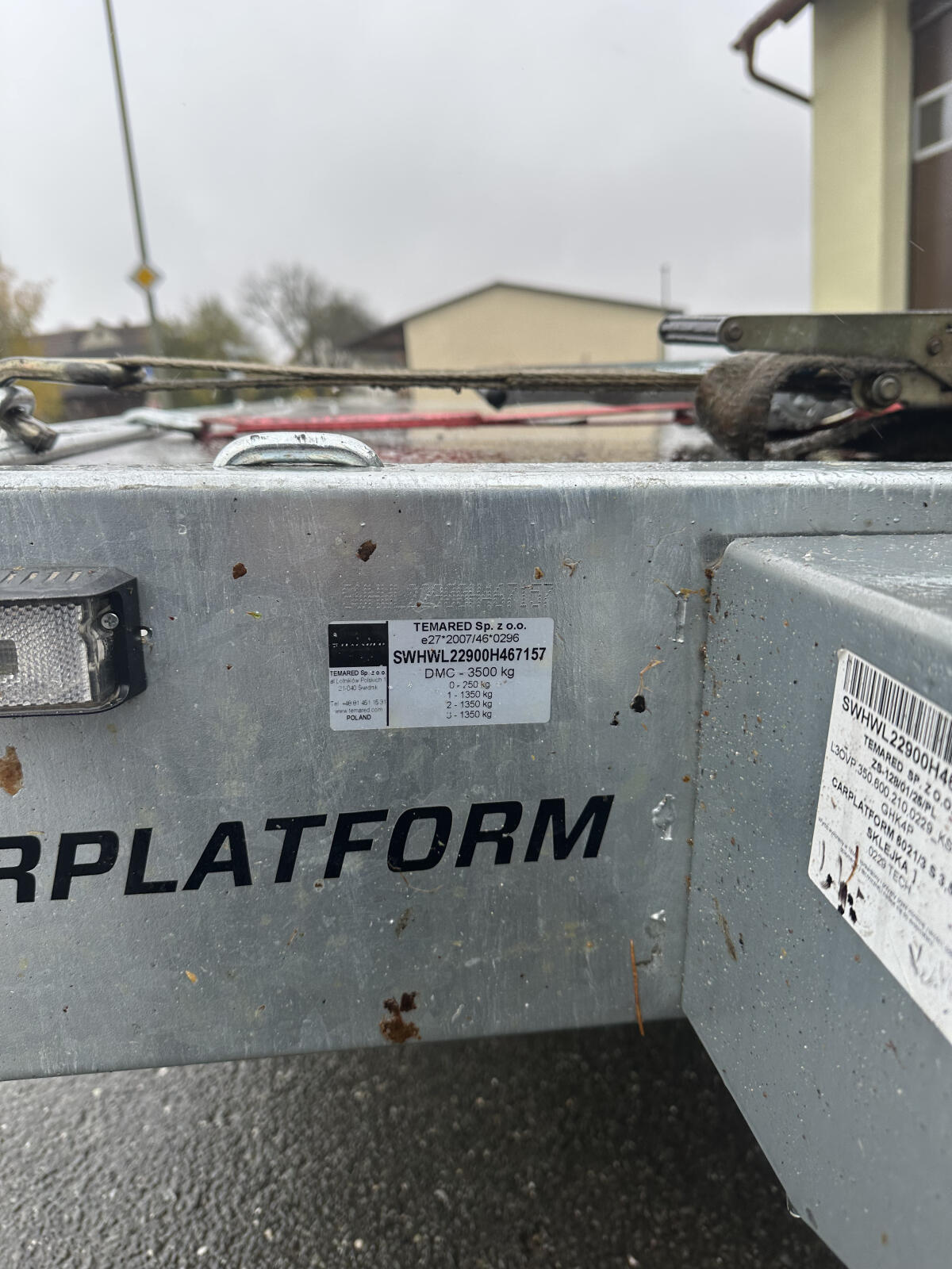 Temared Tridem Hochlader 6x2,2m Neuwertig Herstellergarantie 1