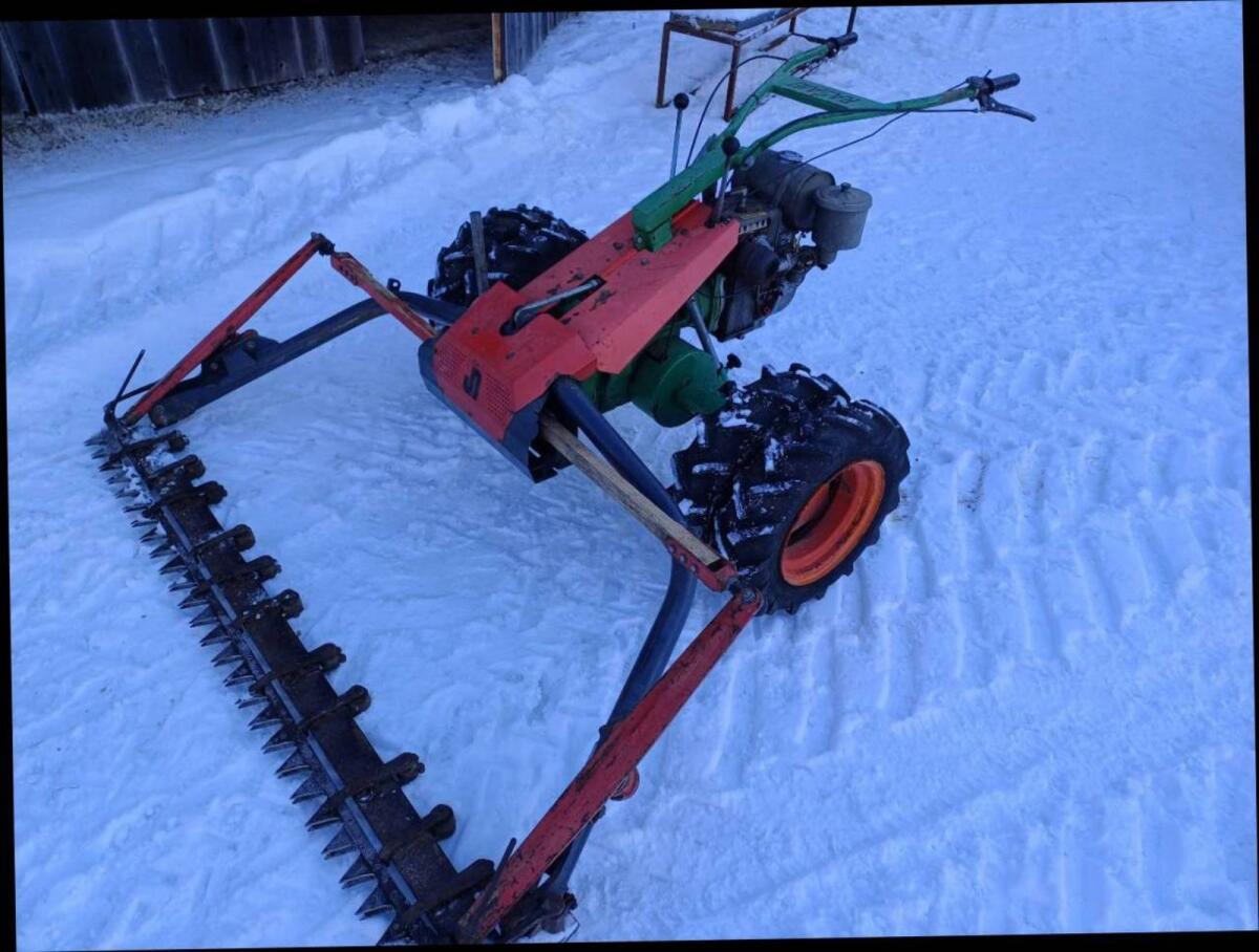 Breitspur-Motormäher Rasant Junior S 1