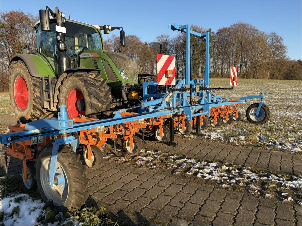 Schmotzer Hackgerät Maishacke 8-reihig Fronthacke KPP-FH 8x75 1
