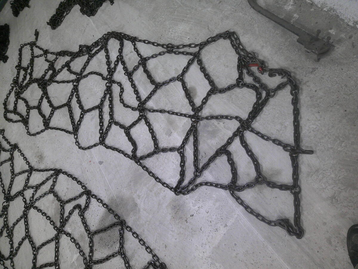 Schneekettennetz 8 mm 3