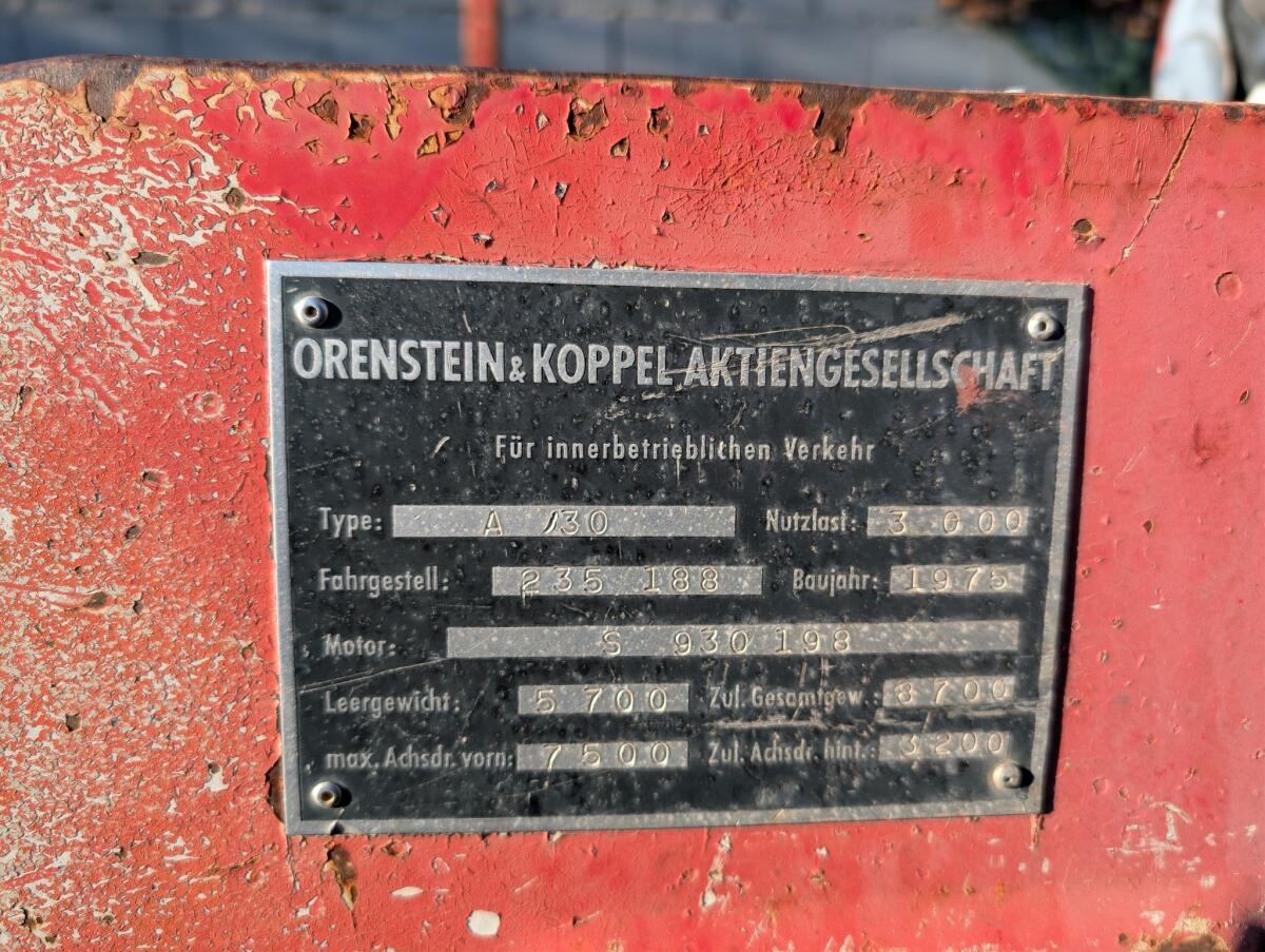 Gabelstapler O&K A30 2