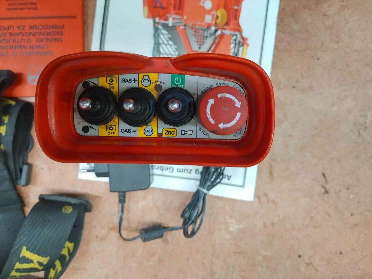 Funkseilwinde Krpan 8.5EH mit Seilausstoß und Funk 3