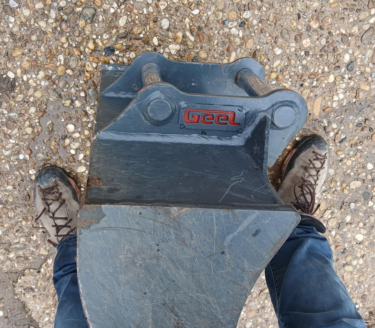 Roderechen geschweist Geel 3