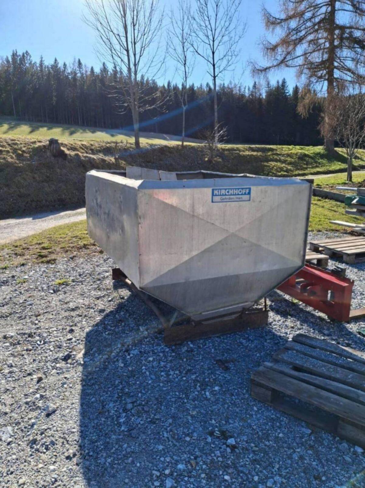 Futterbehälter Alu 2