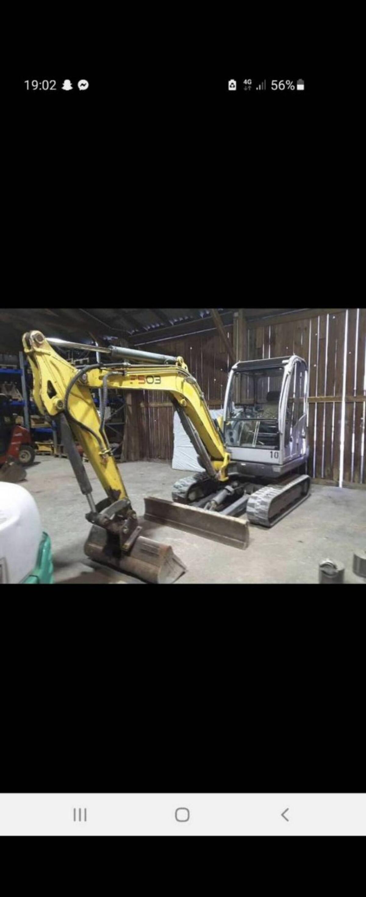 Bagger Wacker Neuson 3505, Hydromeißel wie neu 2