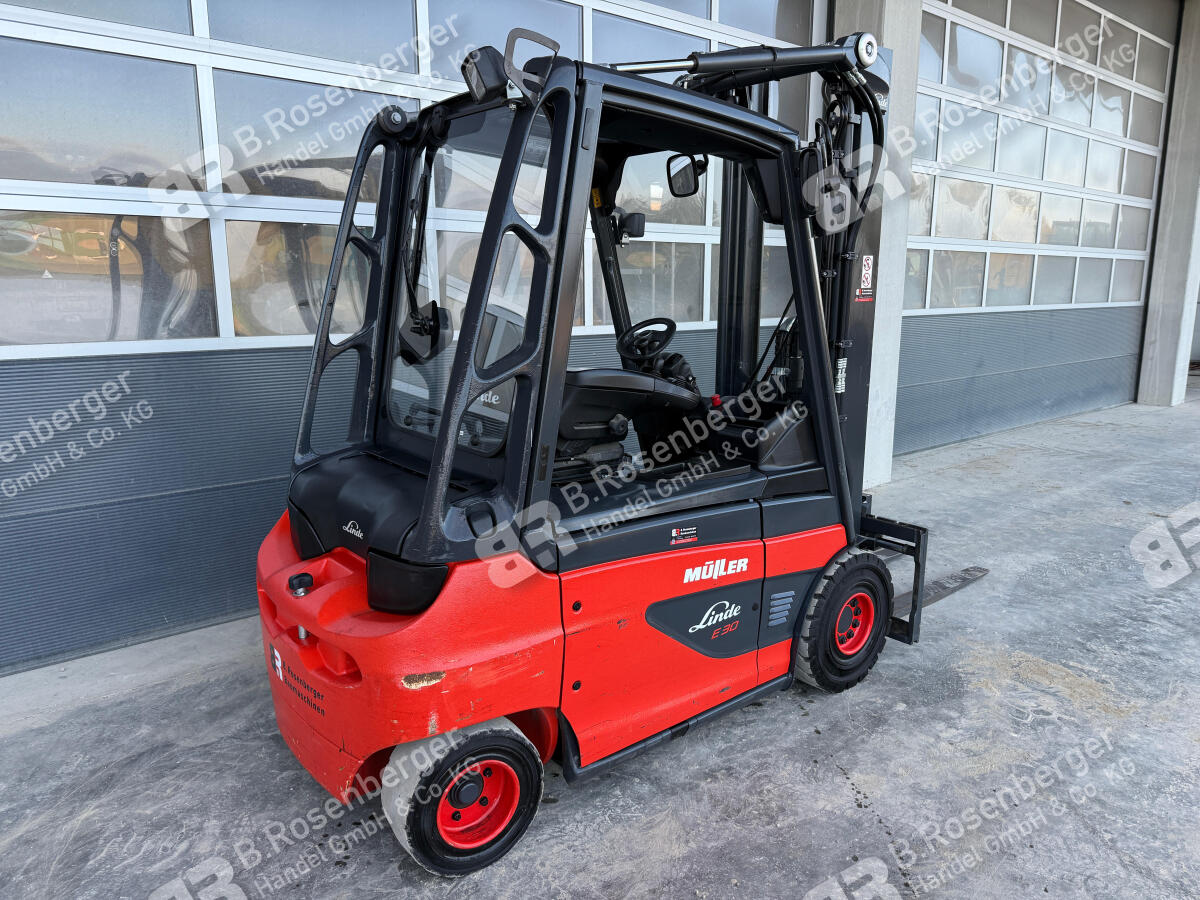 Linde E30 Stapler, Bj. 2020, nur 1.096 Bstd., Duplex, TOP ZUSTAND 3