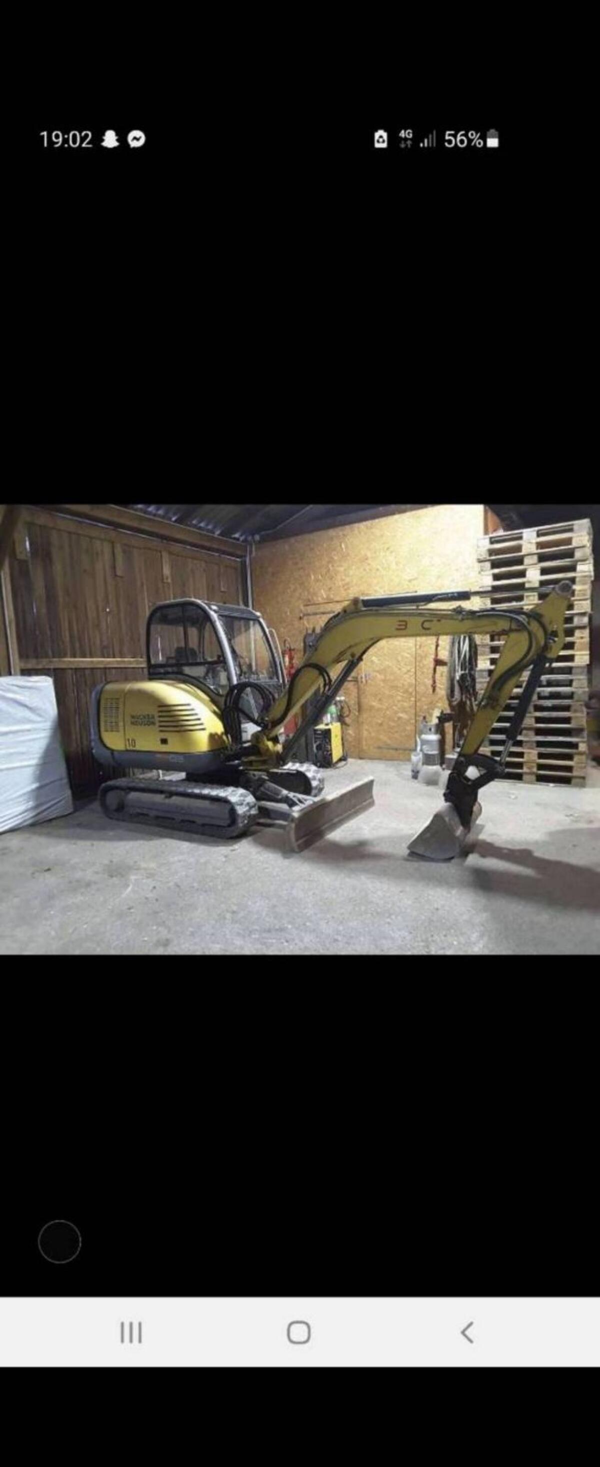 Bagger Wacker Neuson 3505, Hydromeißel wie neu 1