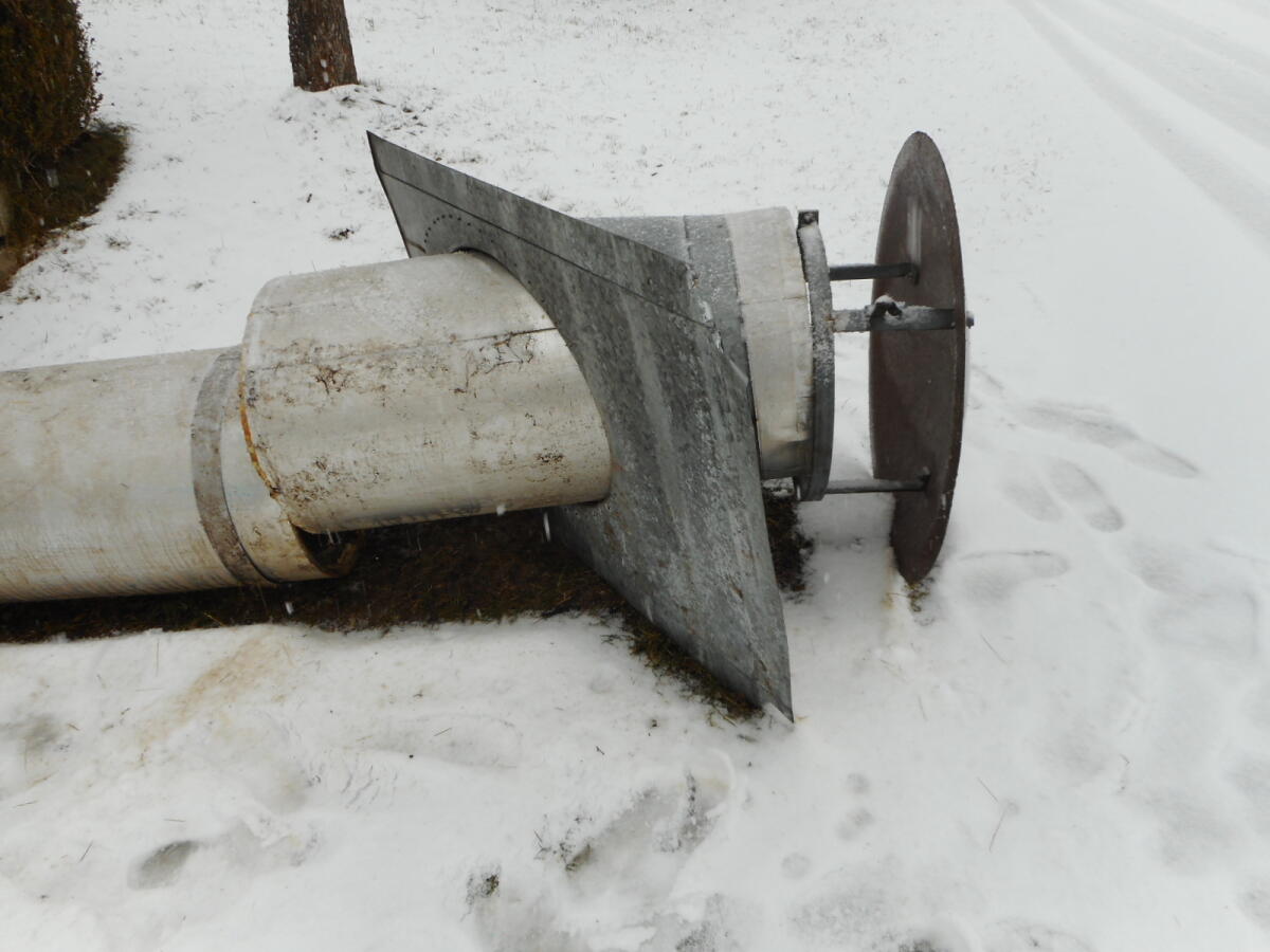 Stallentlüftung, Entlüftungsrohre, Abluftkanal 3