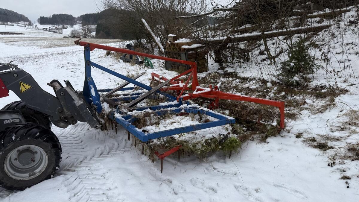 Egge mit Krümelwalze Einböck 2