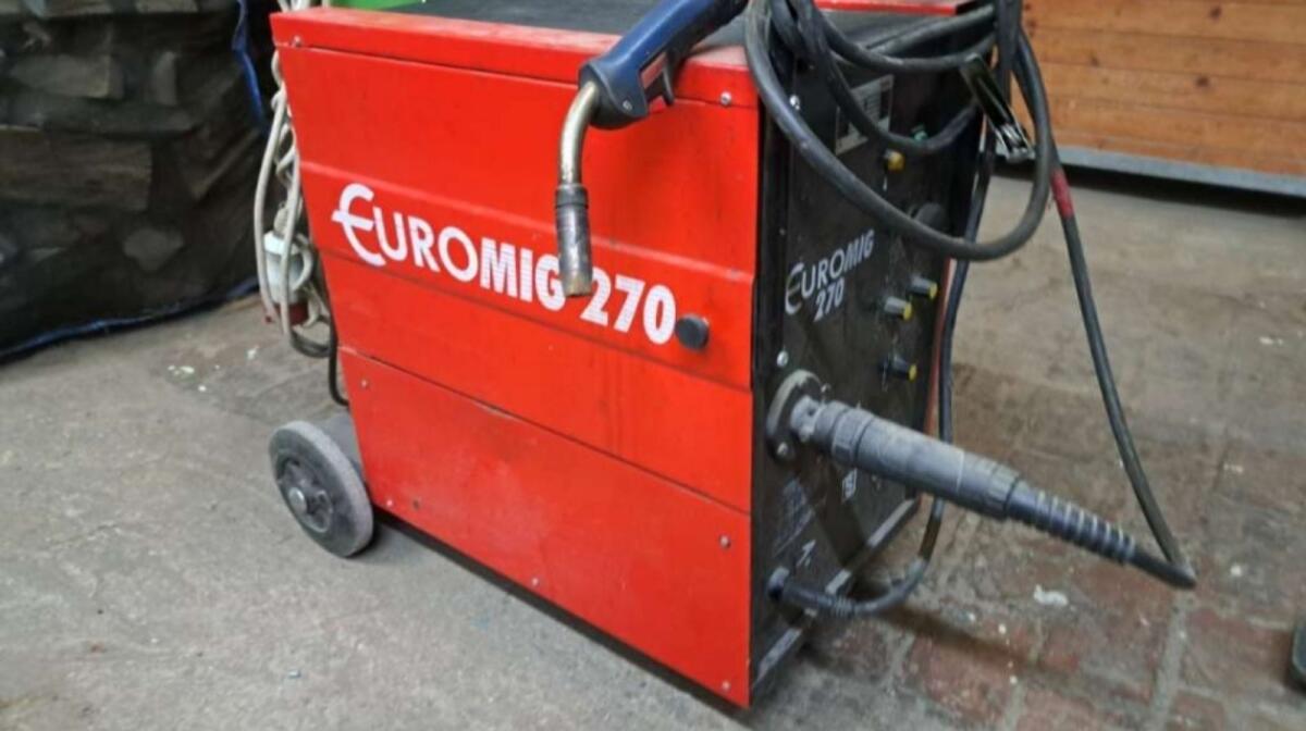 Schutzgasschweißgerät Elmag Euromig 270 1