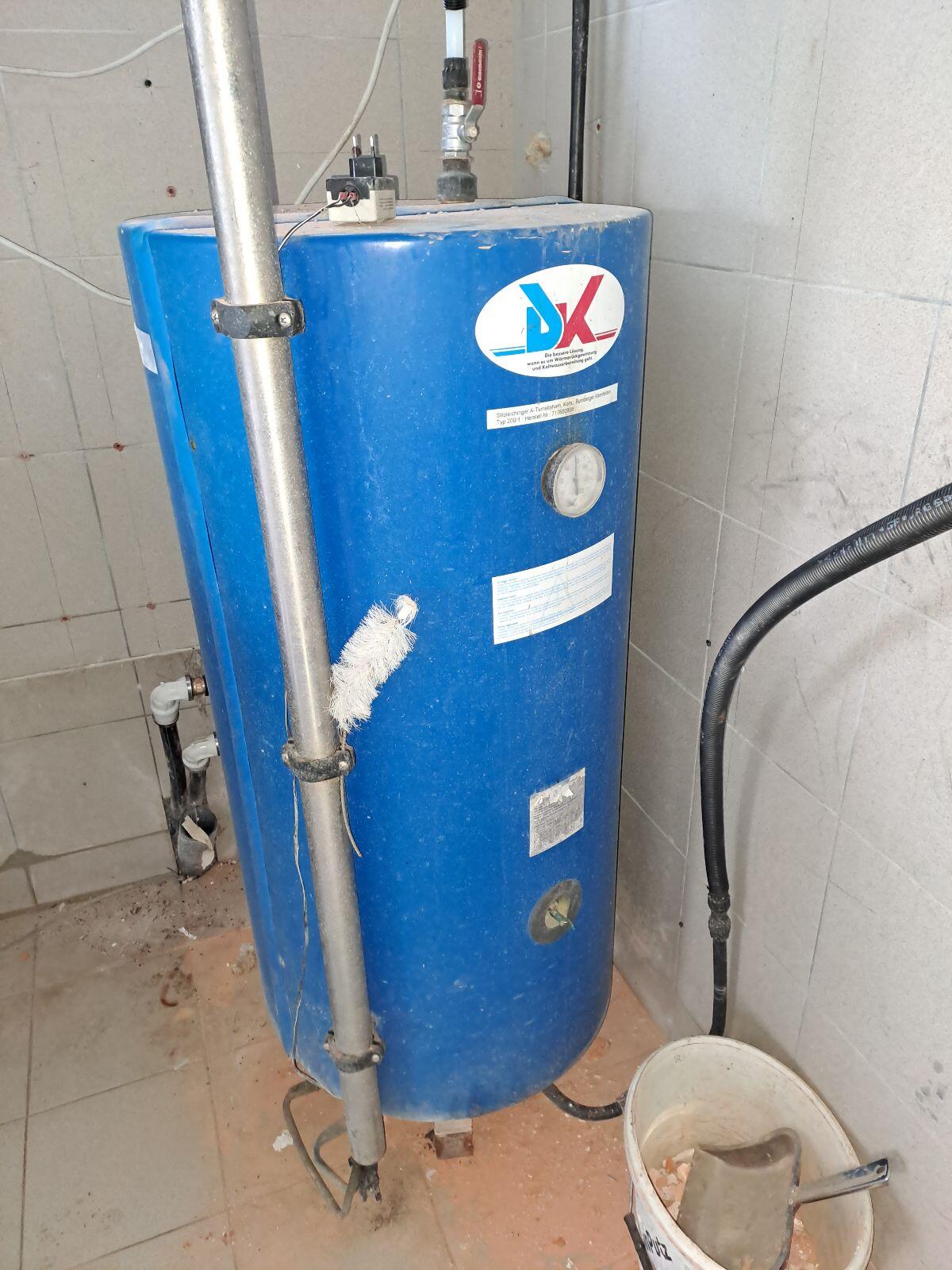 Milchkühlung, Wärmerückgewinnung, Boiler 2