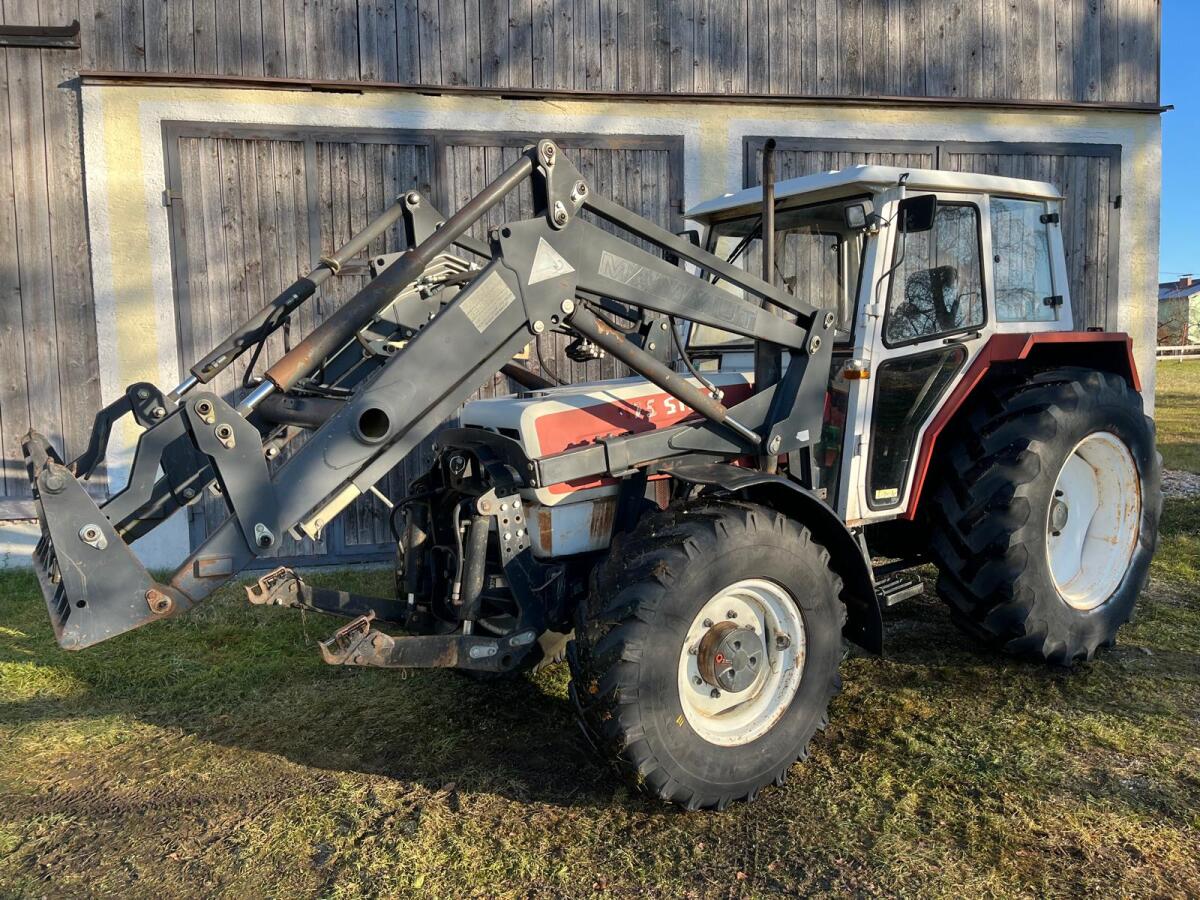 Steyr 8075 Traktor Frontlader Frontzapfwelle Fronthydraulik 2