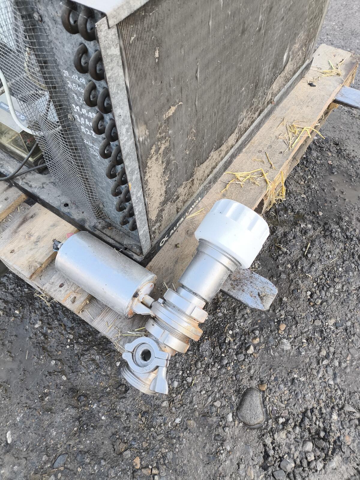 Milchtank Delaval 2.000 l Roboterfähig 2