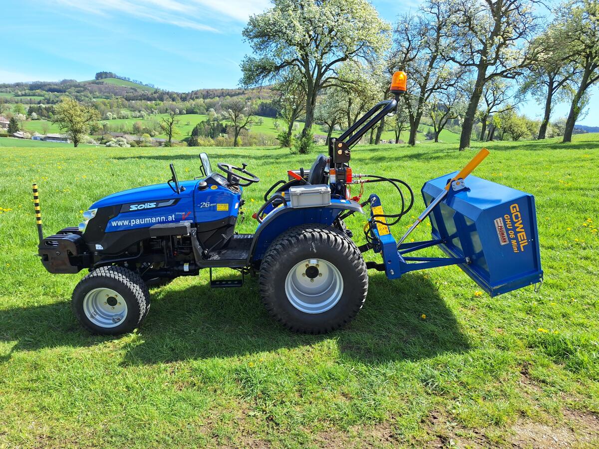 Solis 26 Allradtraktor 6x2 Getriebe 1