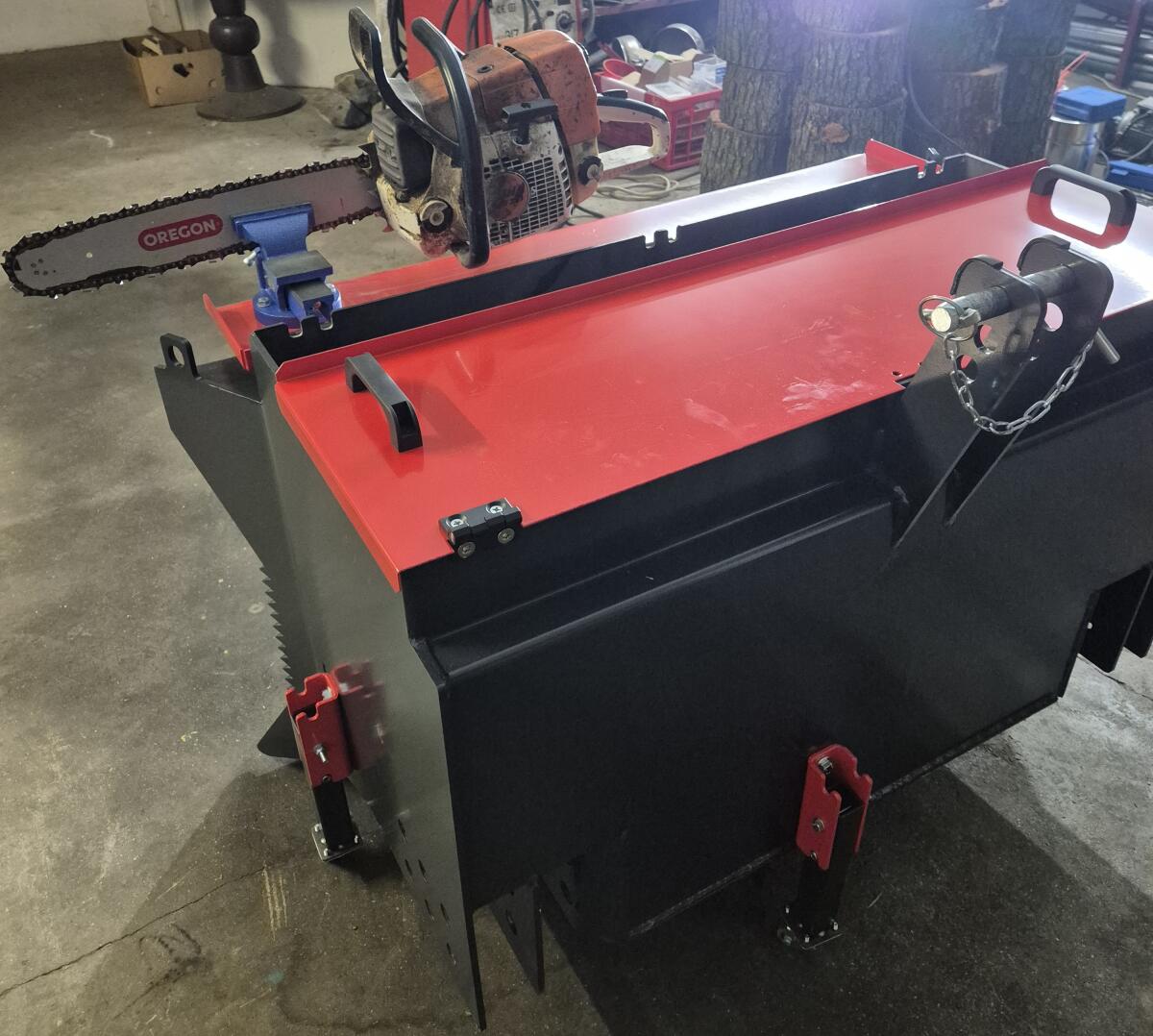 Forstkiste, Polterschild 130 cm 3