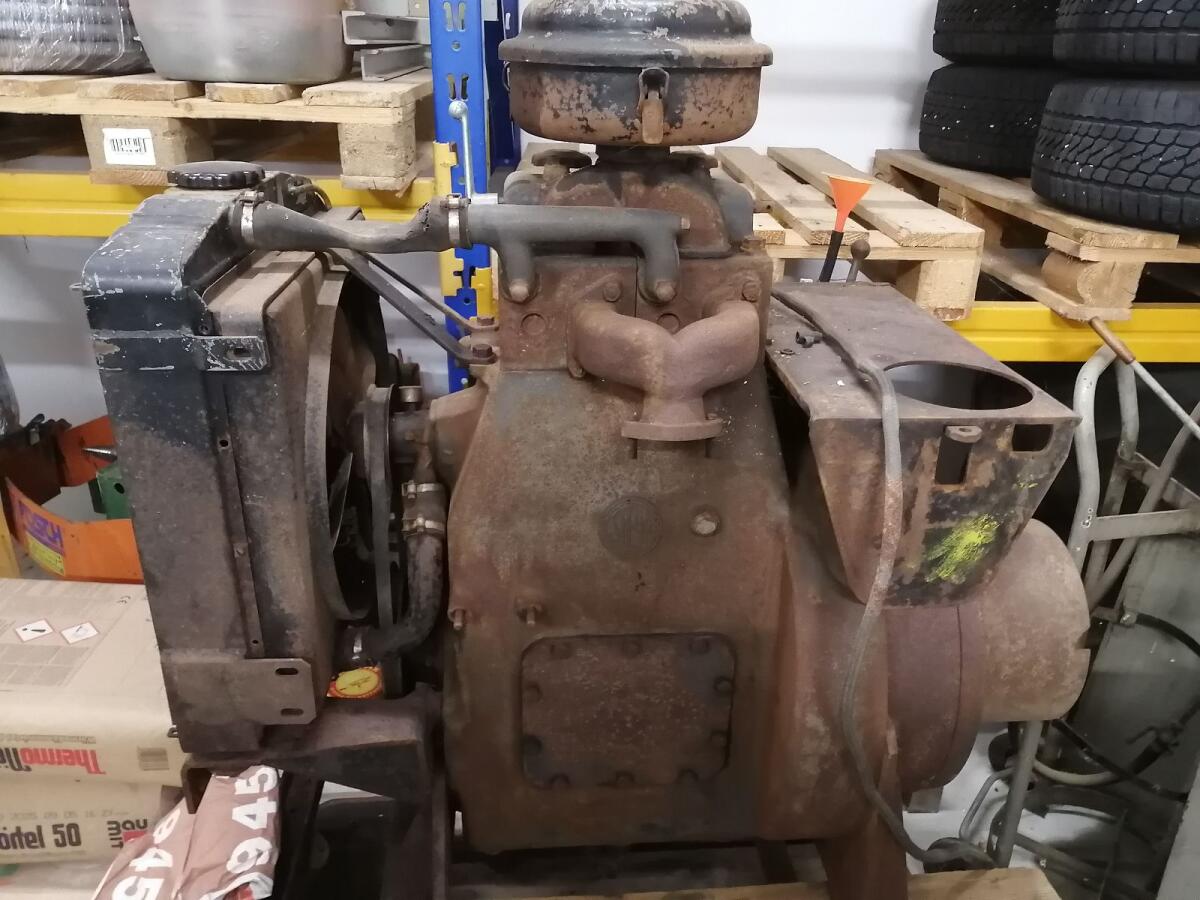Steyr 2 Zylinder Standmotor 1